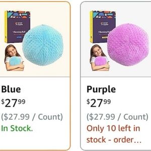 Health Solutions Soft Plush Vibration Pillow